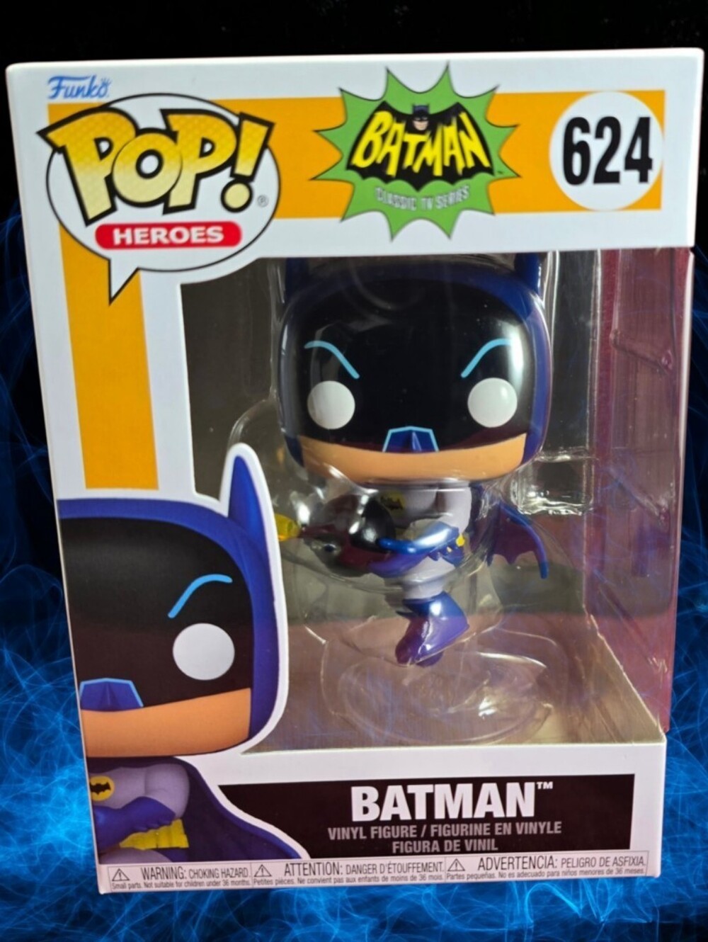 Funko Pop! Heroes: Batman # 624 (Nib) With Pop Protector